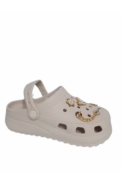 Twingo TWINGO Women's - Stone Detailed High Heel Sea, Beach, Garden, Daily Slippers