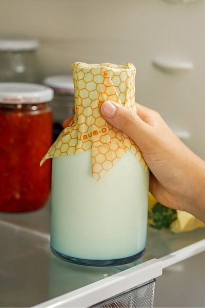 MUMO Mixed Set of 3 - Reusable Waxed Food Storage Fabric