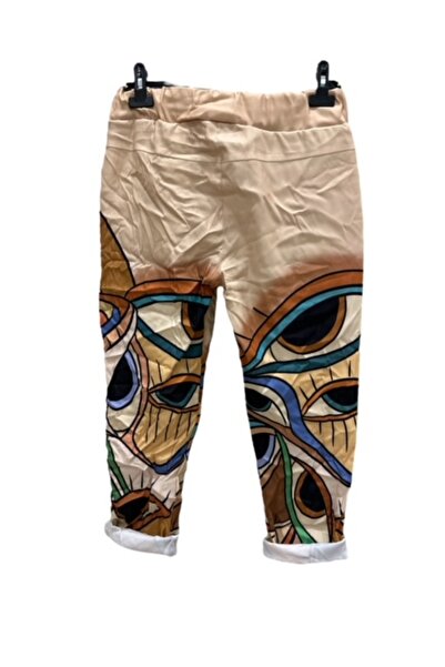 PHUTİ COLLECTION Italian Pocket Eye Printed Trousers