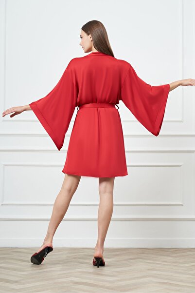 GIONA Bat Sleeve Nightgown and Dressing Gown Set