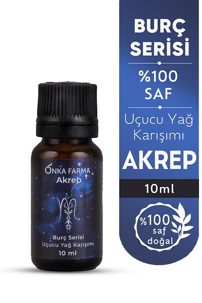 OnkaFarma Onka Farma Scorpio Oil - 10 ml, Zodiac Series Aromatherapy