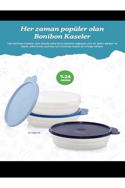 Tupperware Bonibon Bowl - Fashionable and Convenient