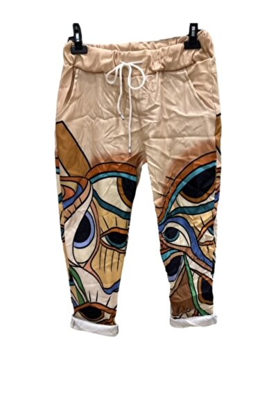 PHUTİ COLLECTION Italian Pocket Eye Printed Trousers