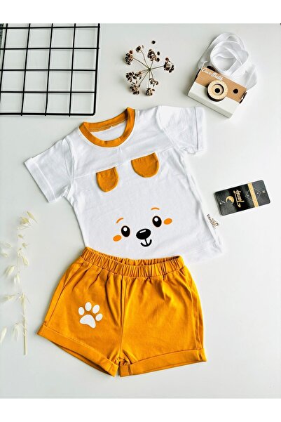 cacobutik طقم شورت صيفي للأطفال الأولاد
