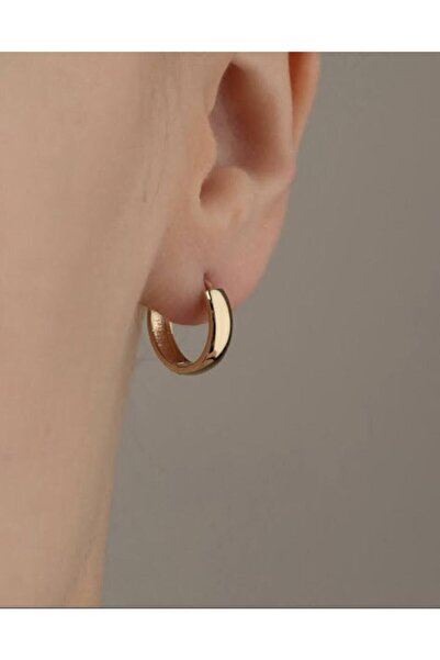 SU PERİSİ TAKI BİJUTERİ Kadın Klasik Halka Küpe