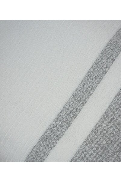 Halsa 100% бавовняний біло-сірий рушник (90X150 см)