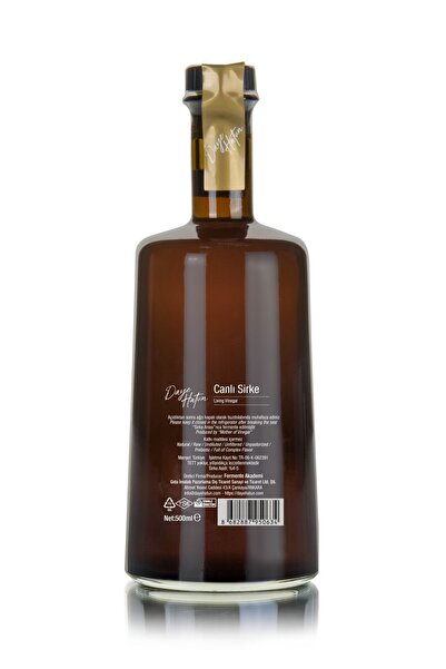 DAYE HATUN Demirhindi Sirkesi / Tamarind Vinegar (doğal Fermente Canlı Sirke / Nat. Ferm./500 Ml)