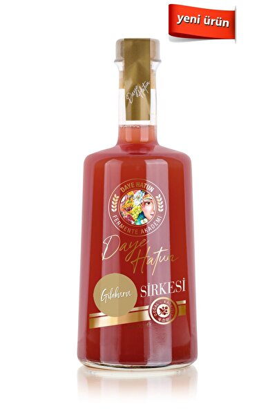 DAYE HATUN Gilaburu Sirkesi/Guelder Rose Vinegar (Doğal Fermente Canlı Sirke / Nat. Ferm./ 500 Ml)
