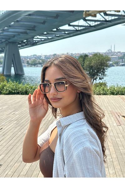 Eyesofia Leon Gold Breeze Sunglasses