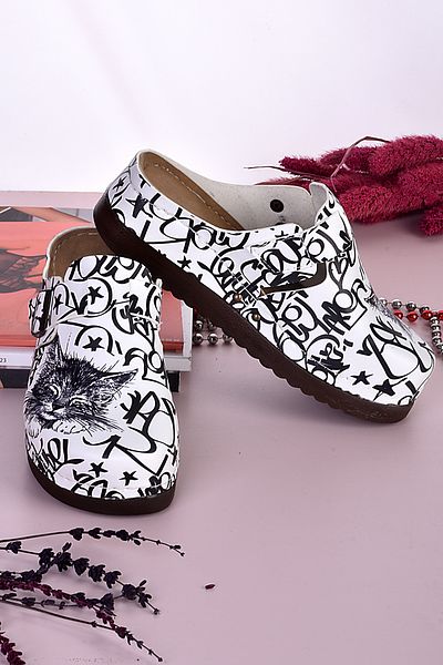 azizsahinshoes 3033 Model Anatomical Baby Cats Papuci