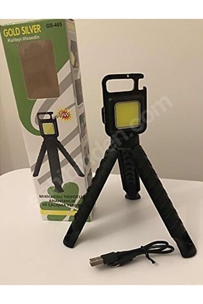 Universal Gold Silver GS-465 Tripodlu Fener