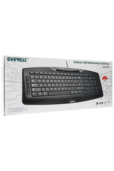 Everest Store EVEREST KB-920 KABLOLU KLAVYE