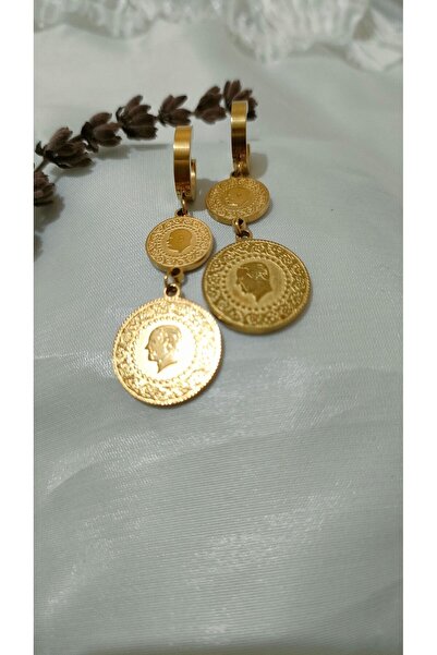 staınless steel SALLANTILI DANGLE KÜPE