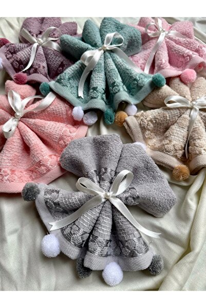 SHUMİNA 12-Piece Baby and Circumcision Gift Kitchen Towels - 30x50 cm