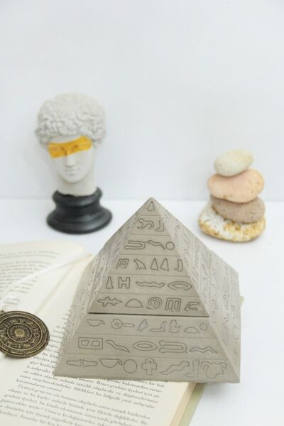 Esafe Home Kapaklı Keops Piramiti Küllük