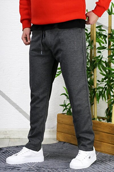 WAFRA Men's Slim Fit Pique Fabric Trousers