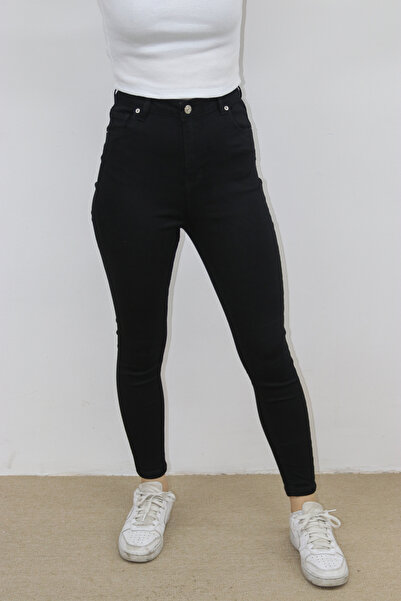 just take Blugi negri flexibili și eleganti