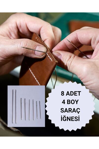 Eskişehir hobi sanat Set de ace de cusut cu cap de ceară ceară de mână - Sadd...