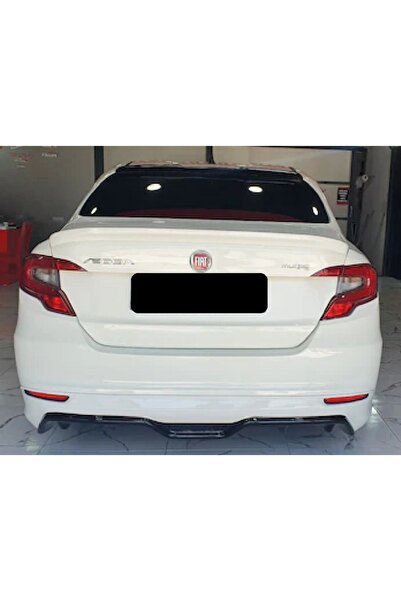KARLIK Fiat Egea Uyumlu  Arka Tampon Eki (2015....)(boyasız)