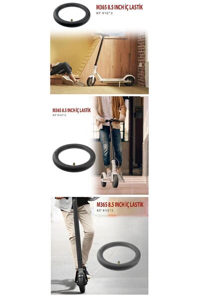 CST Xiaomi-volta-citymate E-scooter 8 1/2x2l Iç Lastik Cyt 1.sınıf Kalite