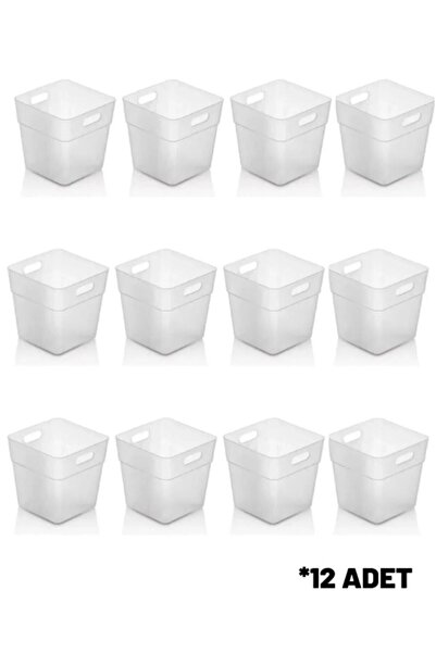 Hilamingo Home 12'li Set Buzdolabı & Kapak Içi Düzenleyici, Organizer Dolapiç...