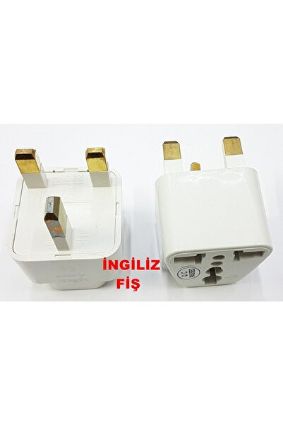 DESTE ELEKTRONİK Ingiliz Priz Üniversal ( G Tipi ) Seyahat Prizi Kıbrıs Ve Si...