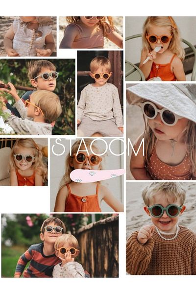STAOOM Scandinavian Children's Sunglasses - UV 400 Without Box