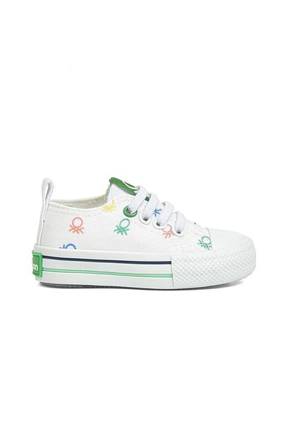 Benetton Bn-30661 Pantofi pentru copii-albi