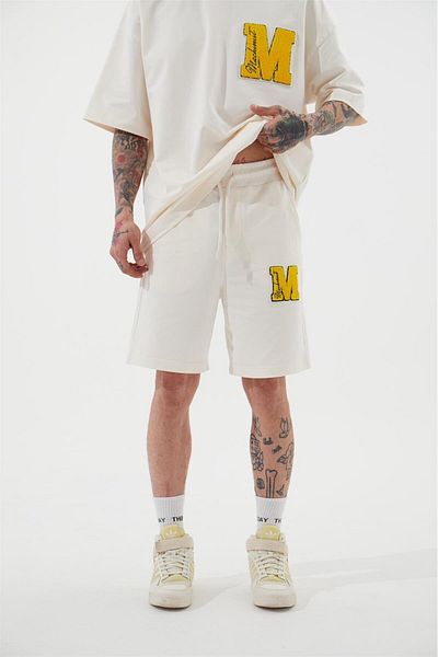 Machinist Ανδρικό Relaxed Optical White σορτς