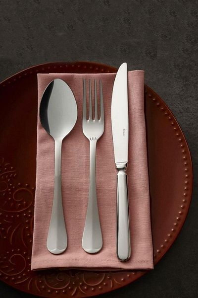 Hisar Steel Baguette 12 Pieces Tablespoon