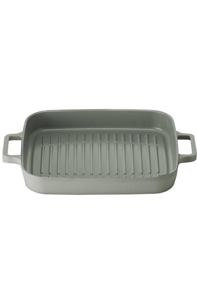 NEOFLAM 28 Cm Dikdörtgen Döküm Grill Tava D-neog128