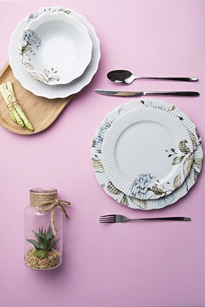 Porland Gülsemin 24 Parça 6 Kişilik Yemek Takımı