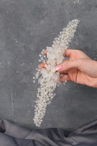 Hayalperest boncuk Coroană de mireasă cu mărgele și accesoriu pentru turban d...