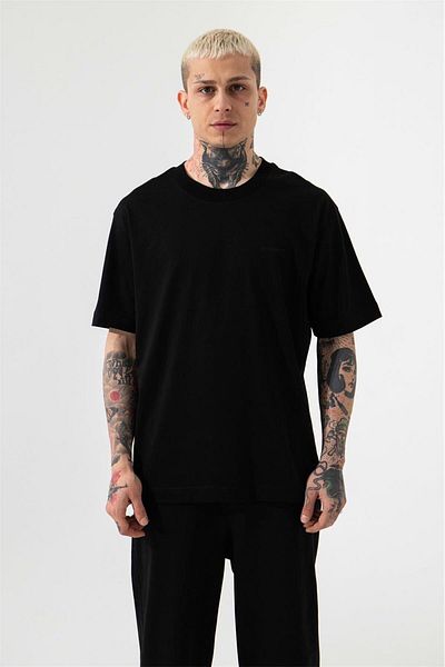 Machinist Ανδρικό μπλουζάκι Basic Relaxed Cotton με σχισμή