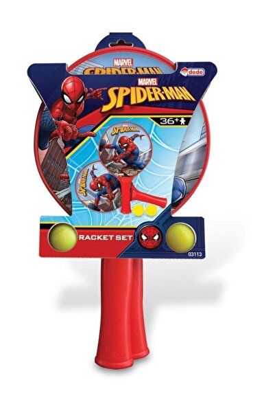 SPIDERMAN Raket Seti (KARIŞIK RENK 1 SET)