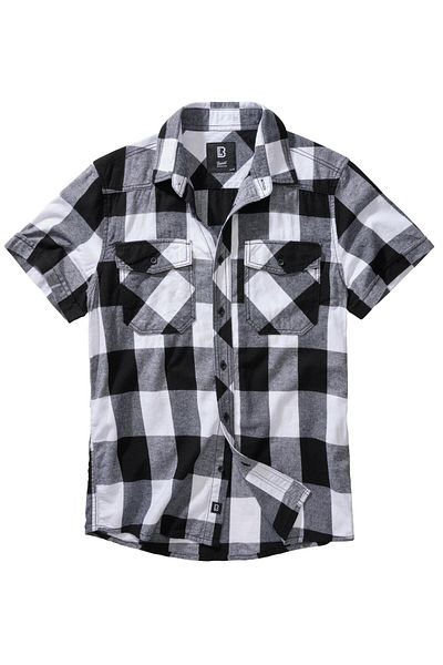 Brandit Herren Checkshirt Halbarm