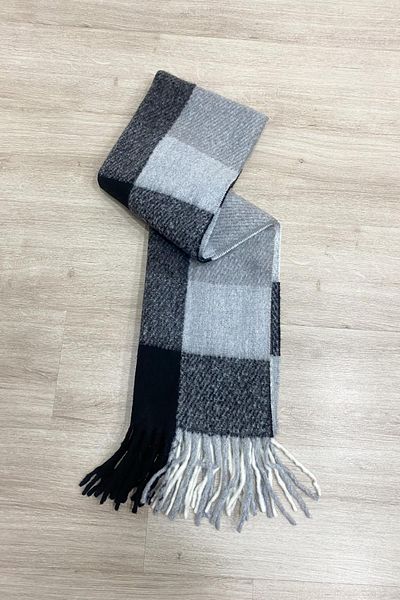 For Angels Μαύρο σάλι με απαλή υφή