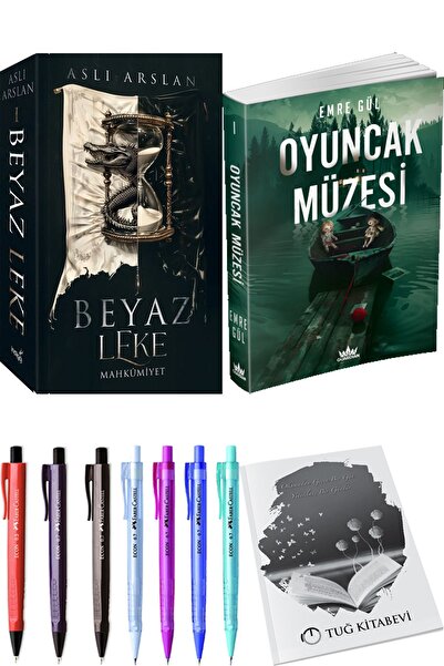 İndigo Kitap Oyuncak Müzesi Emre Gül ve Beyaz Leke Mahkumiyet Aslı Arslan 2li...