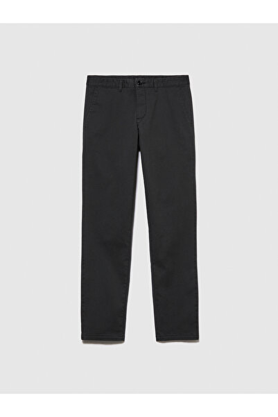 Sisley Ανδρικό ελαστικό παντελόνι σε ανθρακί χρώμα