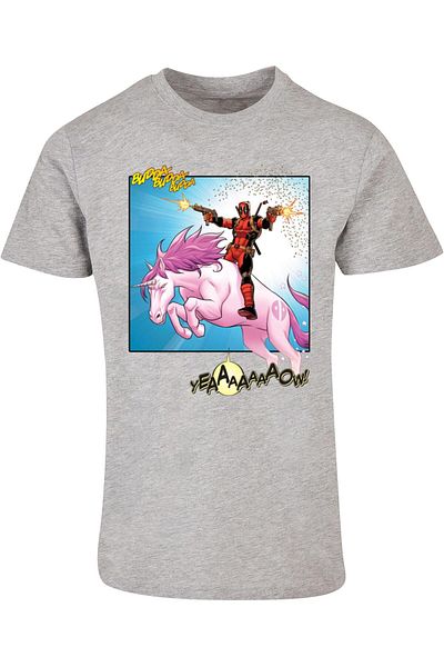 ABSOLUTE CULT Herren Deadpool - Unicorn Battle T-Shirt