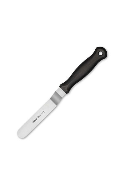 PİRGE Creme Pasta Palette Mini Curved 10/12 Cm Steel 62712