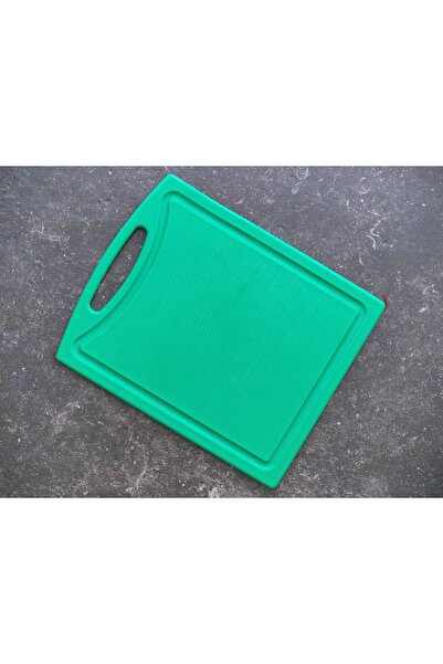 Mutfak10 Polyethylene Cutting Board Green 32,5*26,5*1 Cm