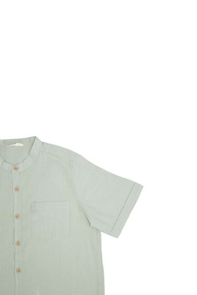 rg kidsstore Cămașă Young Linen cu guler mandarin