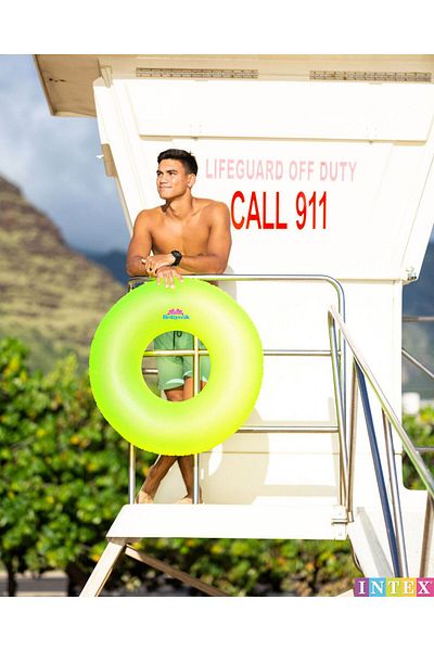 hediyecik Neon Adult Pool and Sea Ring 91 cm