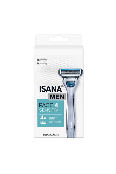 ISANA MEN Shaving Razor 4 Blades