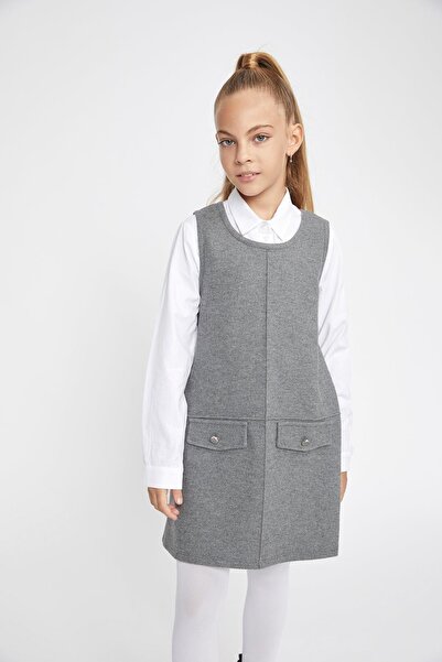 DeFacto Girl's Gilet Dress - Sleeveless B1169a823wn