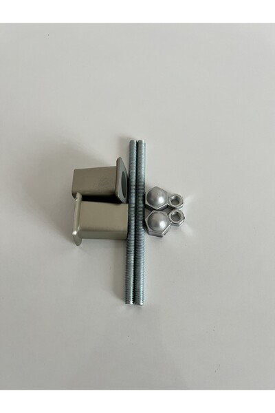 HOMDEP Çelik Kapı çekme kolu KARE tip 30CM AYARLANABİLİR SİSTEM