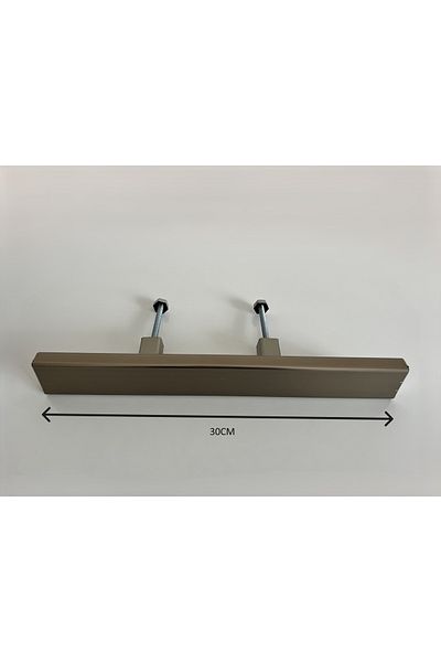HOMDEP 30CM Adjustable Rectangle Steel Door Pull Handle