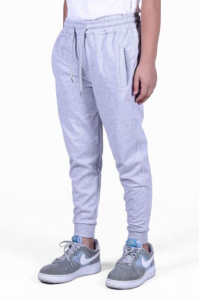 YA KO KİDS 3'lü Çift Cep Detaylı Erkek Çocuk Lacivert-gri-siyah Eşofman Altı