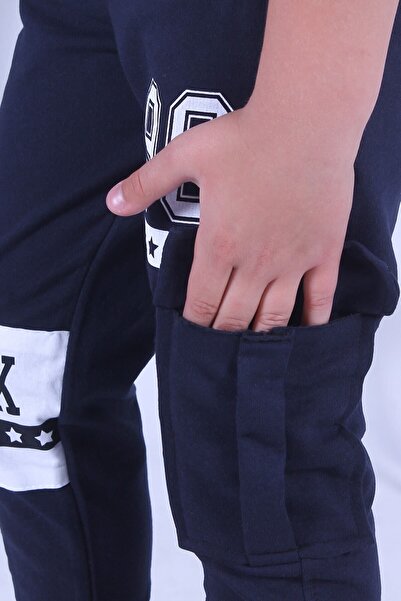 YA KO KİDS Φούτερ 96 Printed Cargo Pocket